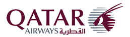 Logo de la compañía aérea Qatar Airways