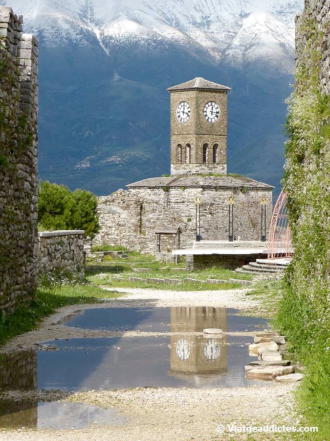 La Torre del Rellotge del castell de Gjirokastra<br />(Gjirokastra, Albània)