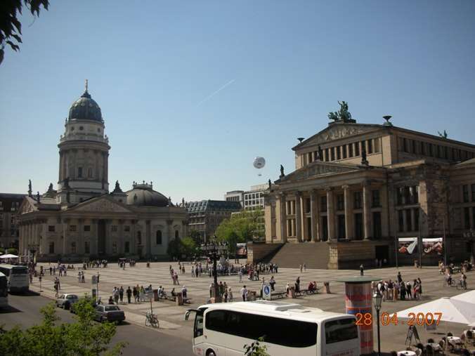 Vista de la Gendarmenplatz
