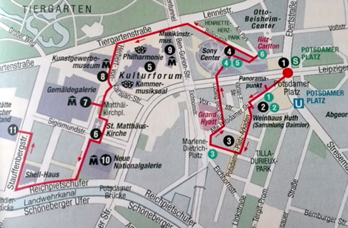 Ruta 4: Potsdamer Platz i el Kulturforum