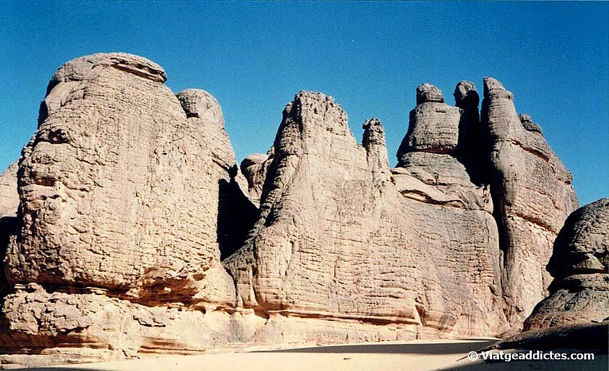 Formaciones rocosas en El Ghessour
