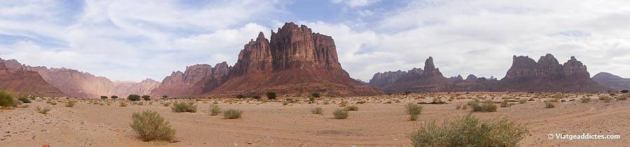 Vista panoràmica des de la població d'Al Disah