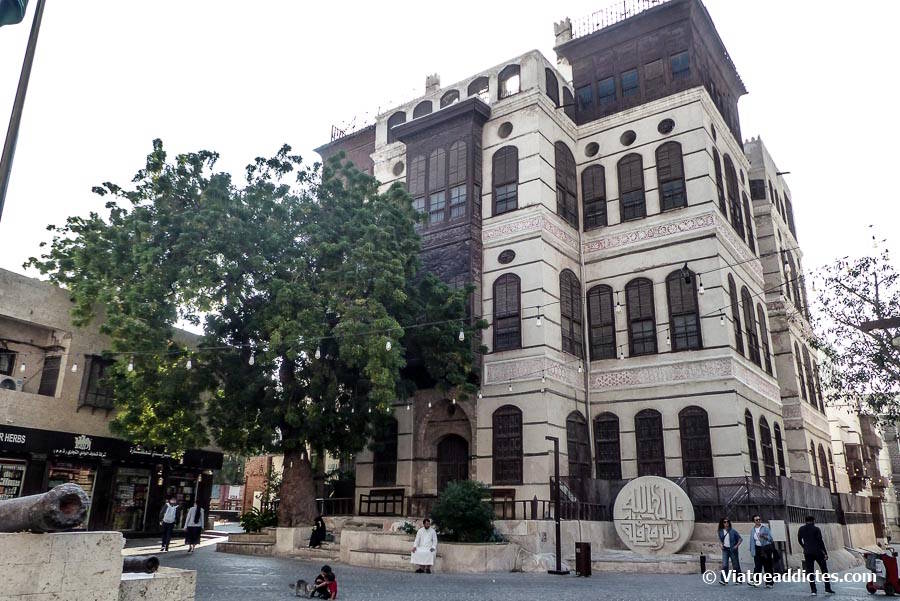 Imatge exterior de la casa museu Beit Nasseef (districte Al-Balad, Jiddah)
