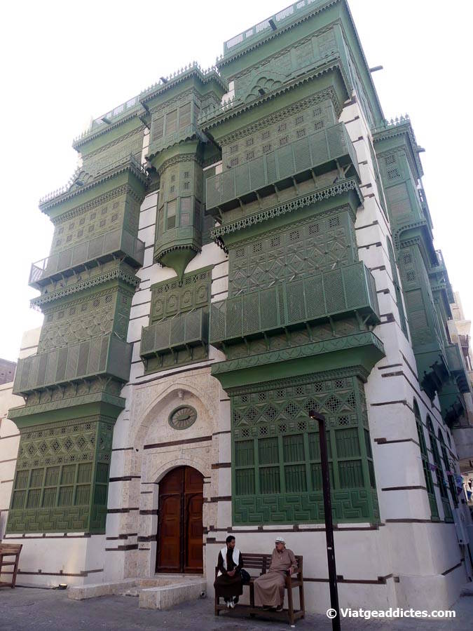 Mansió amb grans «mashrabiyas» (districte Al-Balad, Jiddah)