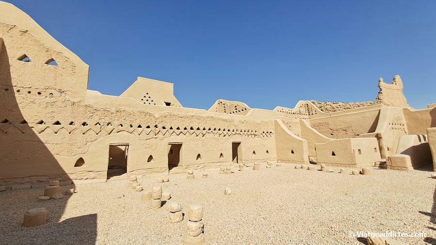 Restes d'edificis en el districte històric d'At Turaif  (Diriyah, Riad)