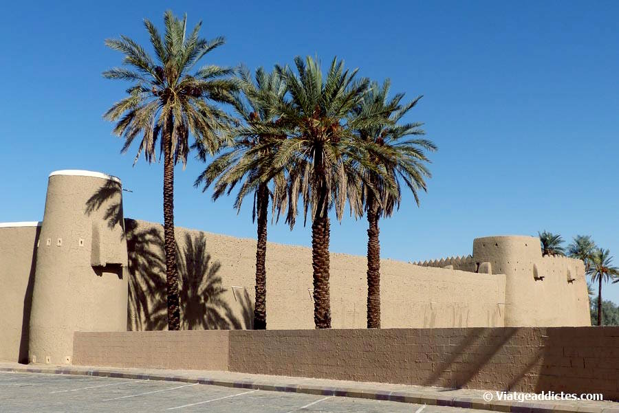 Vista posterior del fort de Tayma o palau Ibn Rumman (Tayma)