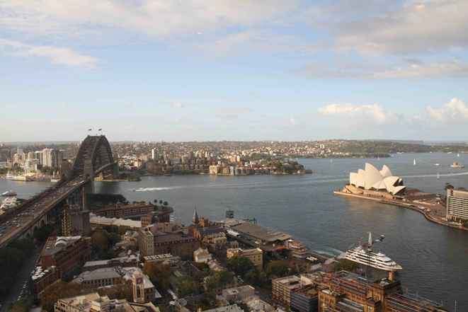 Vista de la bahía de Sydney