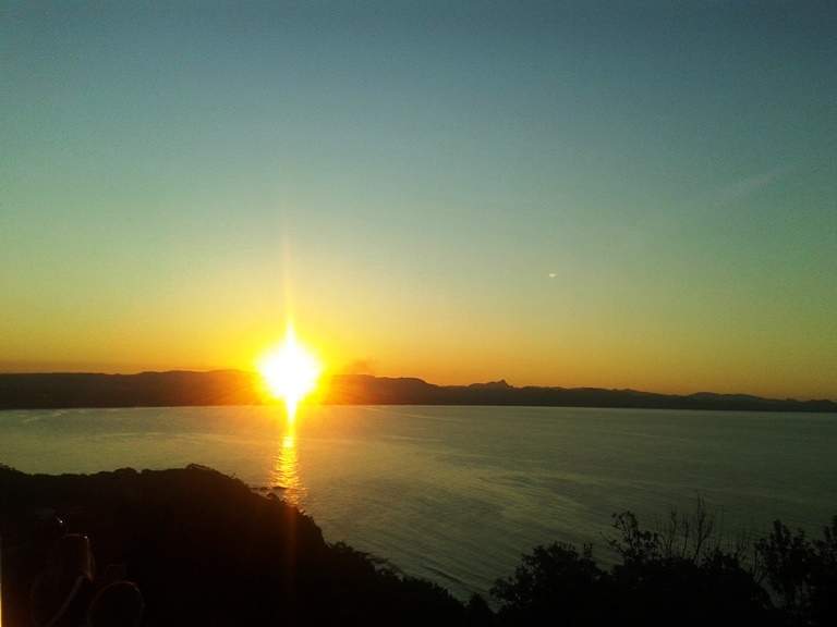 Posta de sol vista des de Cape Byron