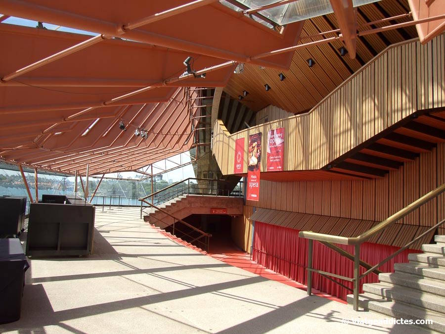 Interior de l'edifici de l'Òpera de Sydney (Sydney, Austràlia)