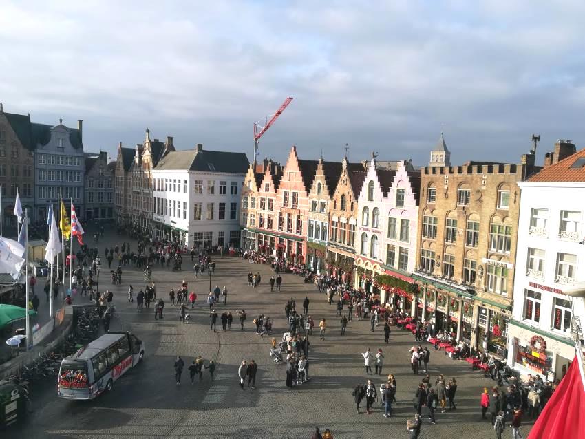 La Grote Markt de Bruges