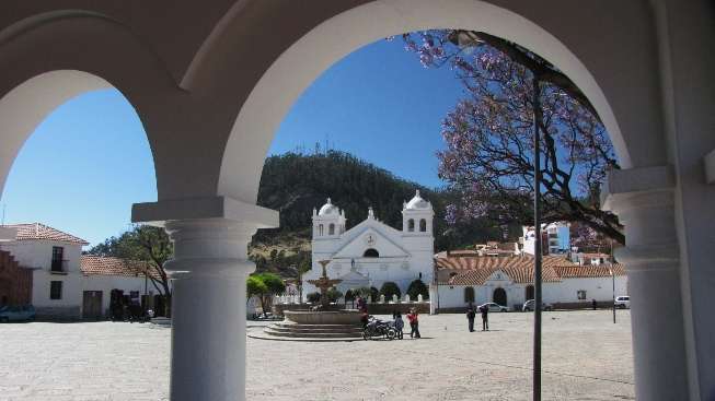 Imatge del centre colonial de Sucre