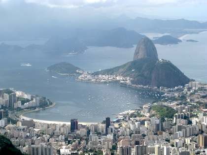 Vista aèria de Rio de Janeiro