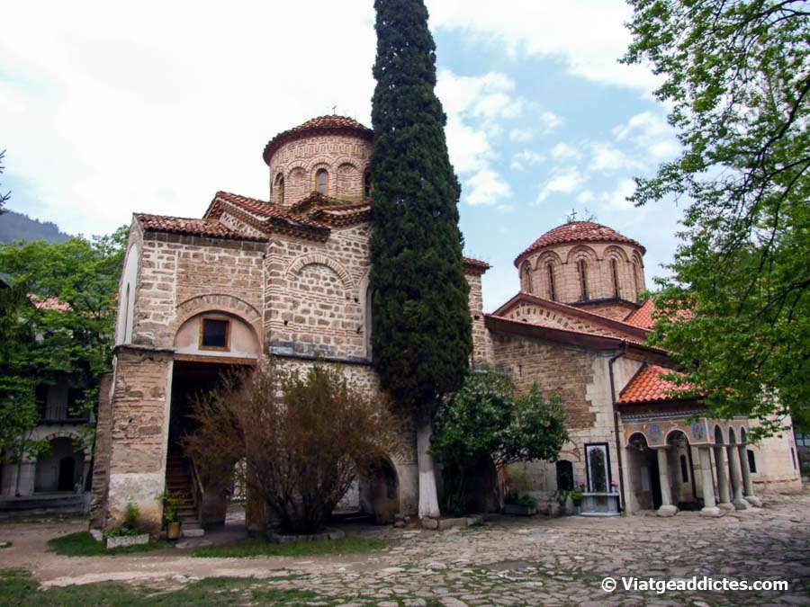 Aspecte exterior del monestir de Bachkovo