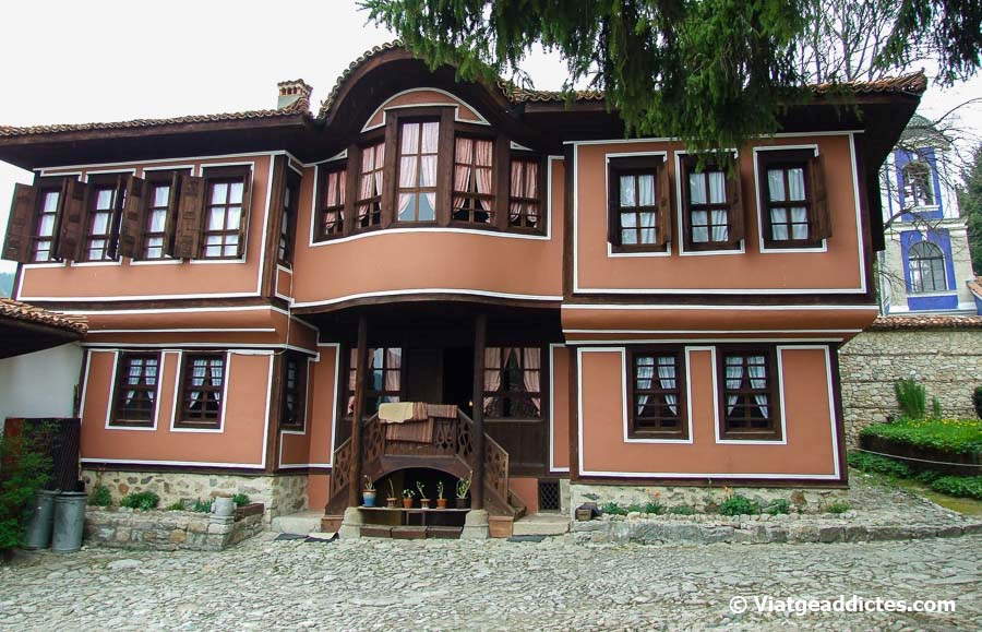 Fachada de la casa-museo Todor Kableshkov (Koprivshtitsa)
