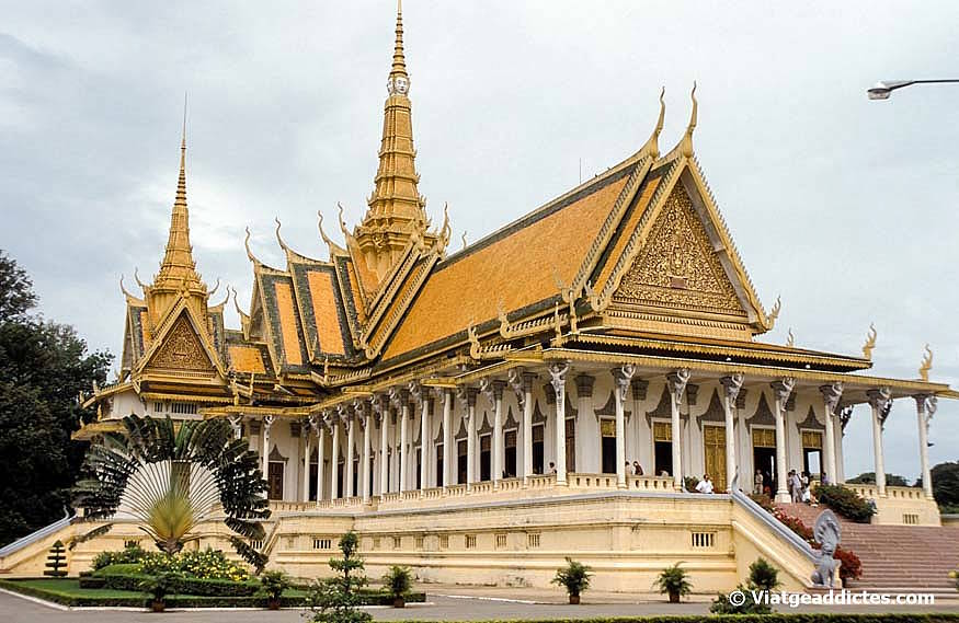 Imagen del Palacio Real de Phnom Penh