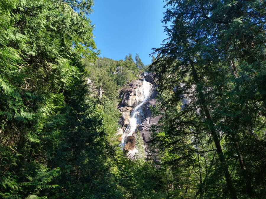 Les cascades Shannon (Shannon Falls Provincial Park, Colúmbia Britànica)