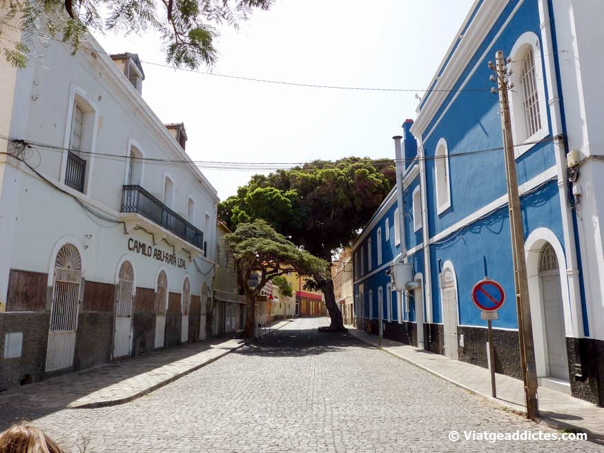 La bonica Rua Santo Antonio de Mindelo