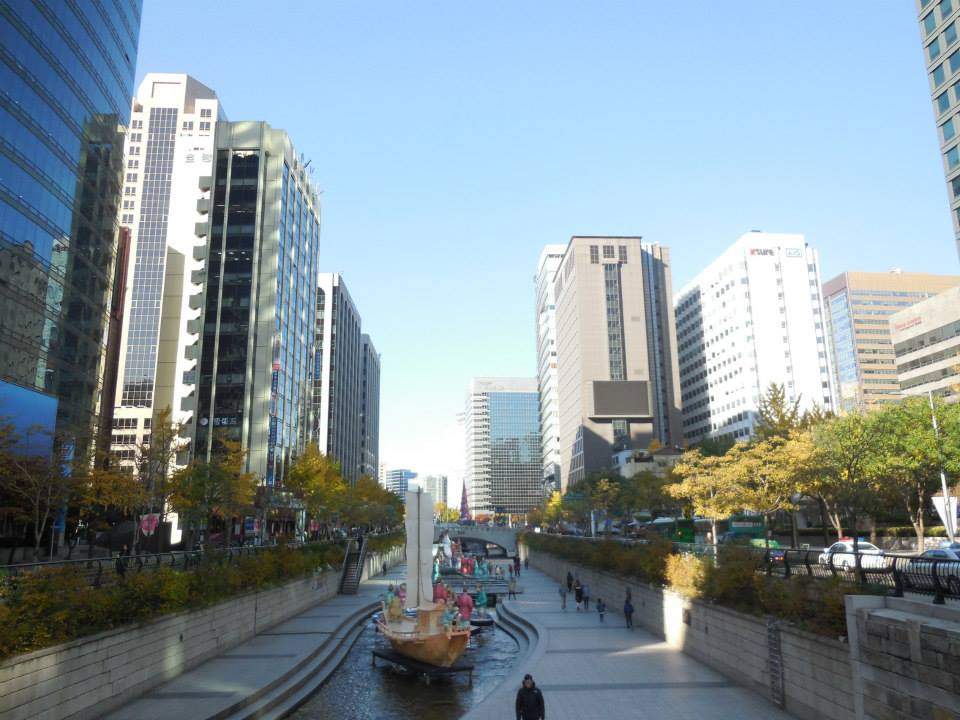Imagen de una calle de Seúl