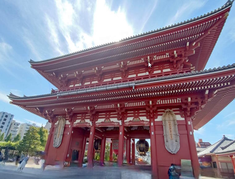 La porta Hozomon del temple Senso-ji (Asakusa, Tòquio)