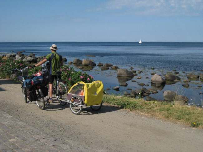 En bici per l'illa de Bornholm