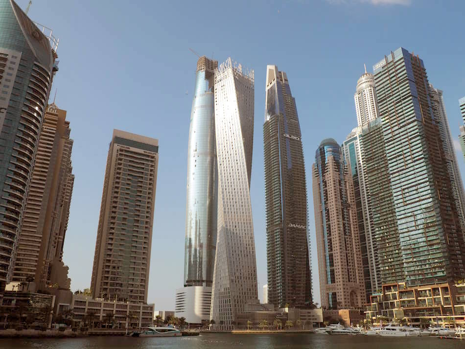 Gratacels de la zona de Dubai Marina