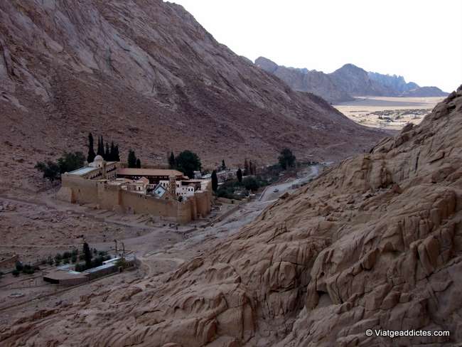 Monasterio de Sta. Catalina y wadi el-Deir