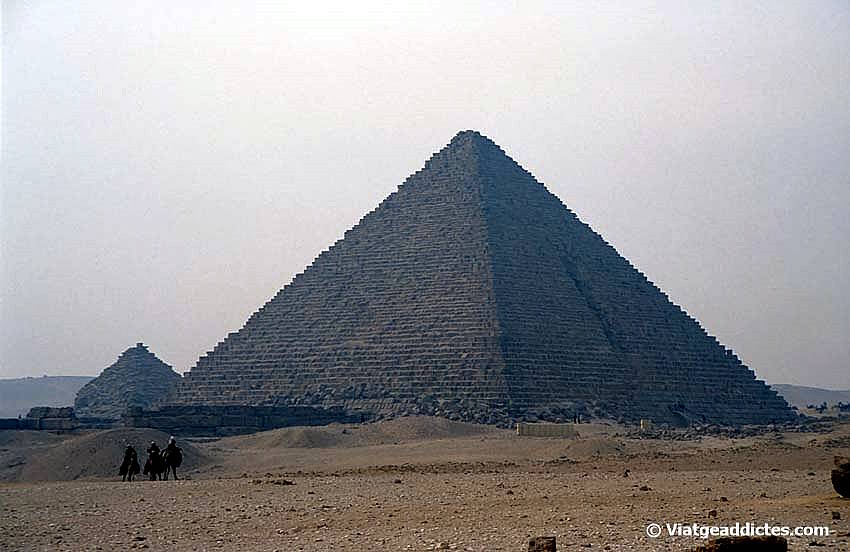 Imatge de les piràmides de Gizah