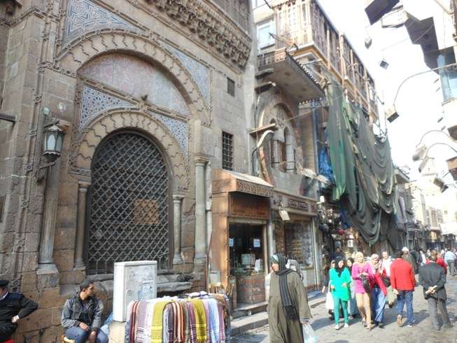Imagen de una calle de El Cairo