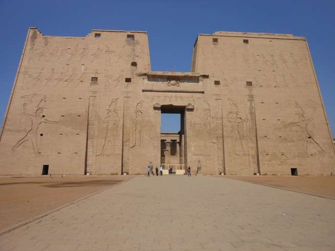 Templo de Edfu, entre Luxor y Asuán