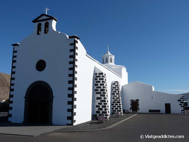 La Ermita de los Dolores, en Tinajo (Lanzarote)
