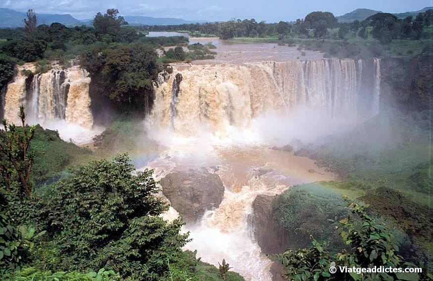 Las cascadas del Nilo Azul de Tis Isat