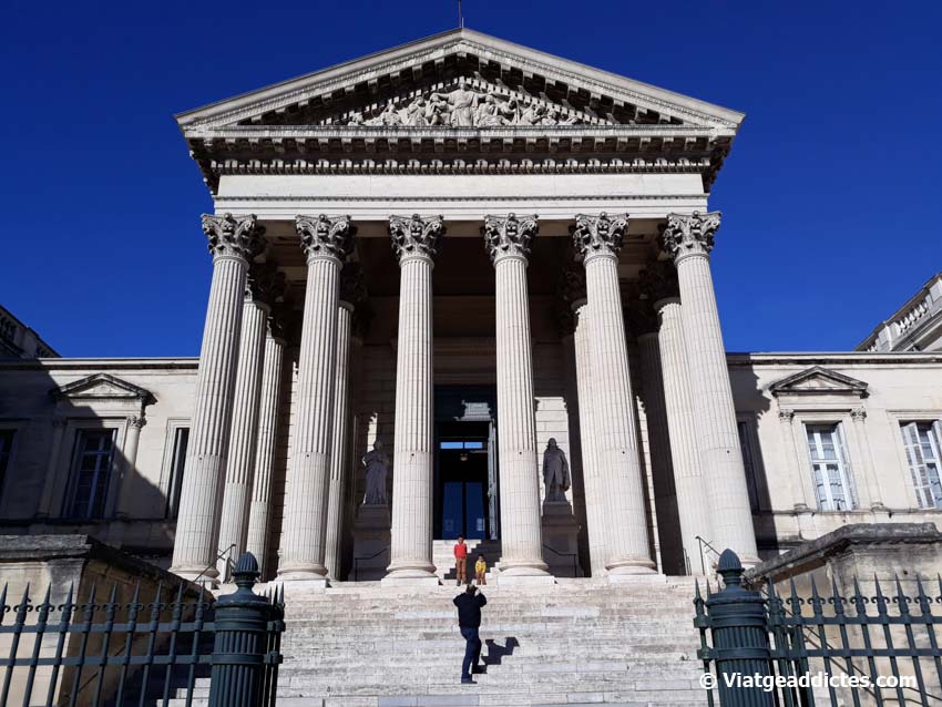El edificio de los Juzgados de Montpellier