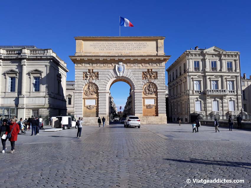 El Arco de Triumfo de Montpellier