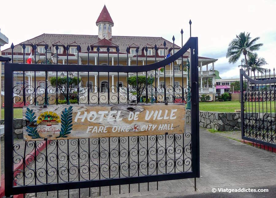 L'edifici de l'Ajuntament de Pape'ete (Pape'ete, Tahiti Nui, illes de la Societat)