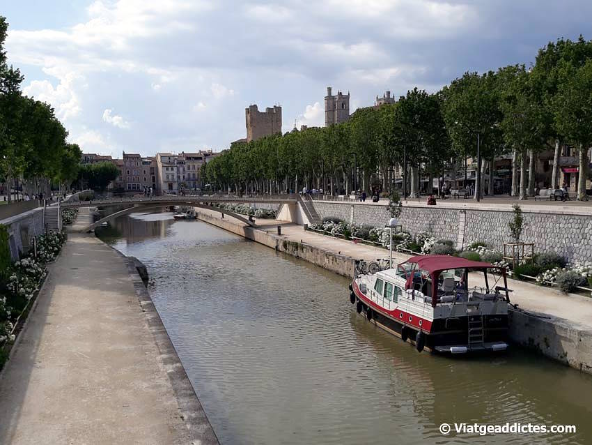 Imatge del canal de La Robine (Narbona)