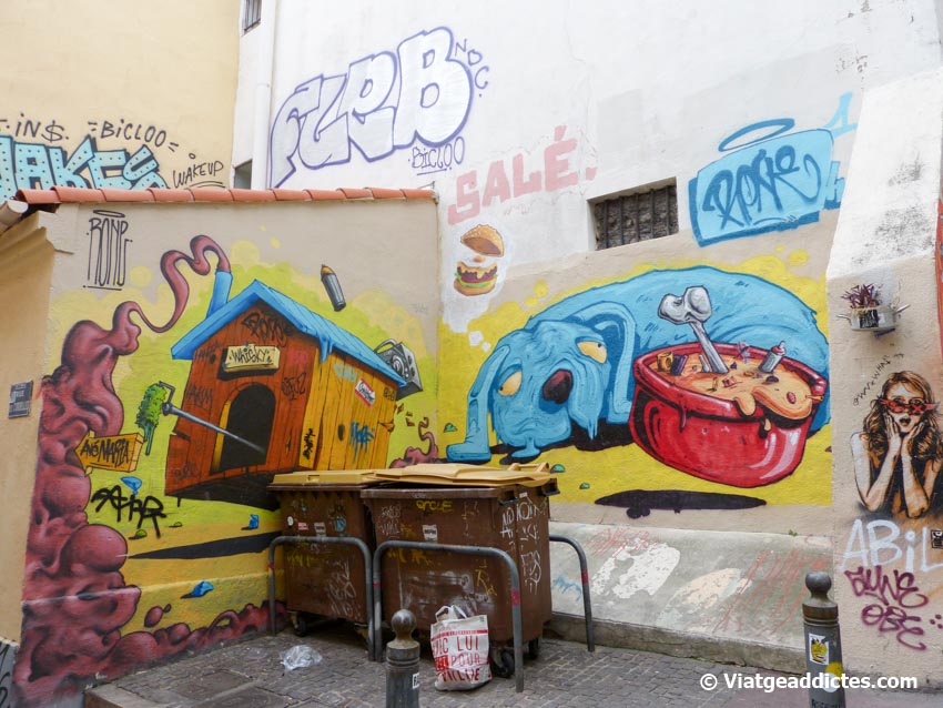 Un altre exemple d'art de carrer al centre de Marsella
