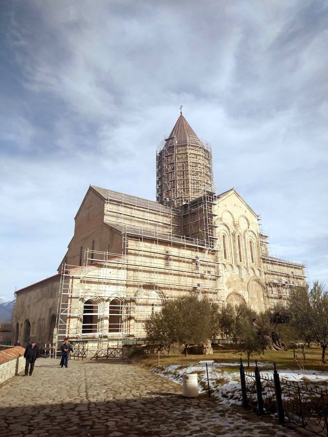 Imatge del Monestir d'Alaverdi (prop d'Akhmeta, Geòrgia)