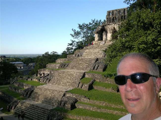 En las ruinas de Palenque (México)