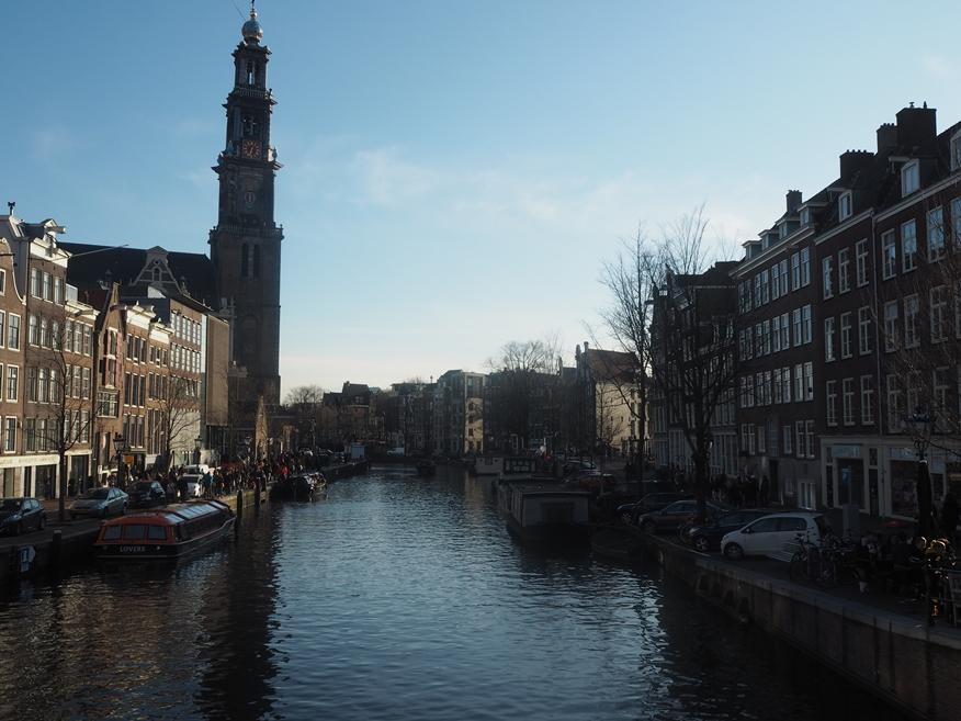Canal aprop de la Casa d'Anne Frank