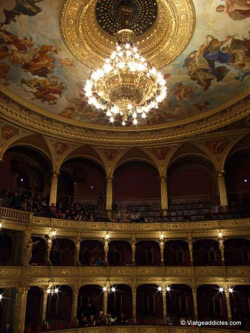 Interior de l'Òpera de Budapest