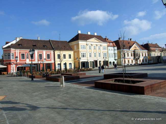 Vista d'Széchenyi tér (Györ)