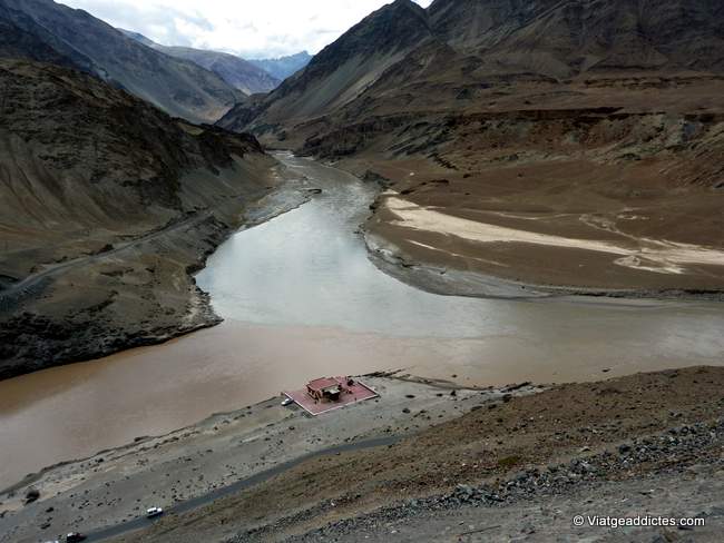 Trobada dels rius Zanskar i Indo