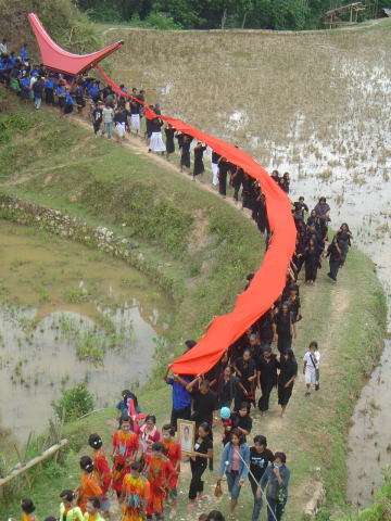 Funeral en la zona Toraja