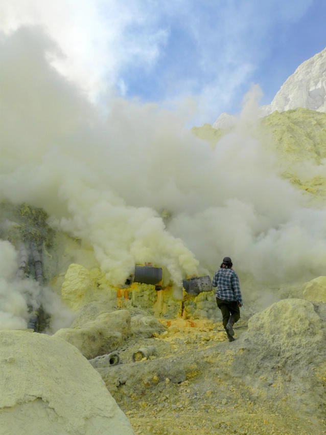 Un treball a la boca de l'infern