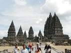 Patio principal de Prambanan