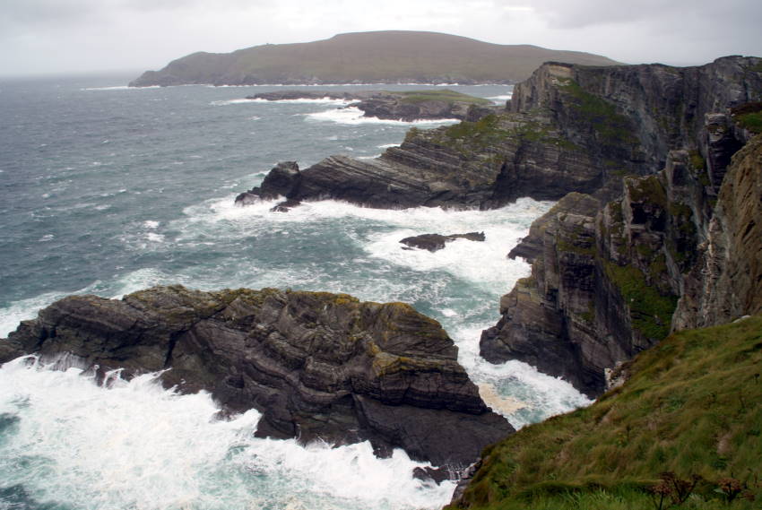 Vista dels penya-segats Cliffs of Kerry