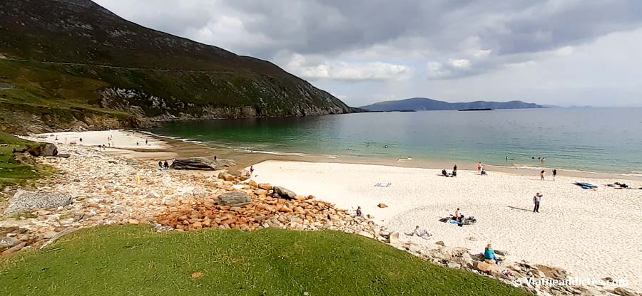 La playa de Keem, en la isla de Achill
