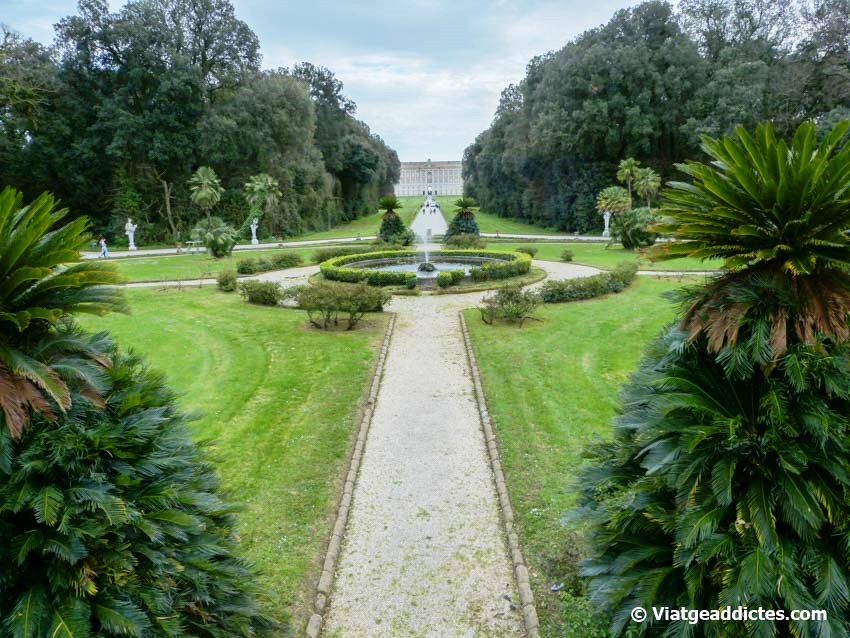 Jardines del Palacio Real de Caserta