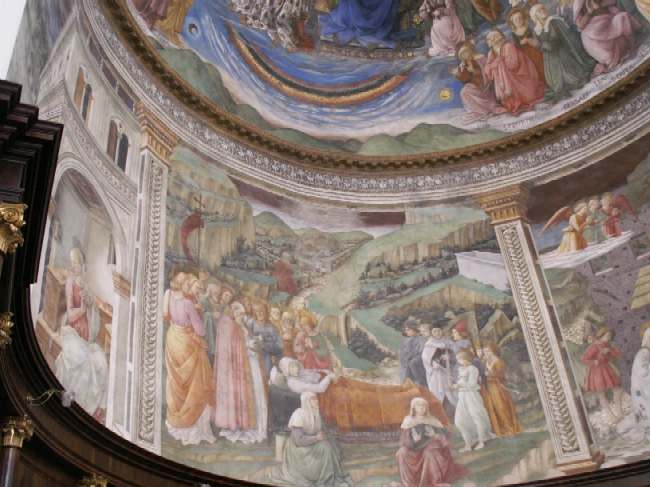 Fresco del Duomo de Spoleto