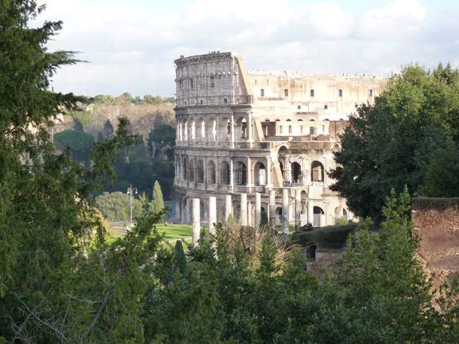 Vista del Coliseu des del Palatí
